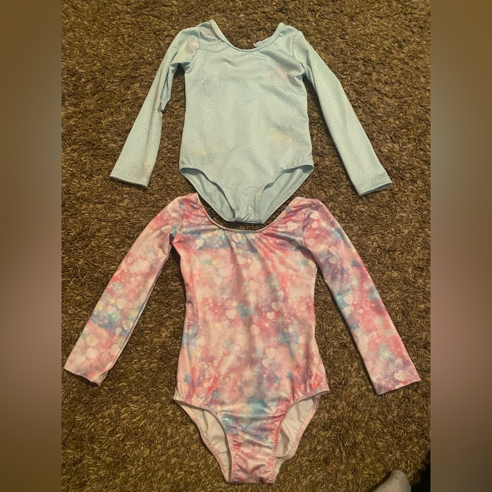 2 Pack gymnastics leotards